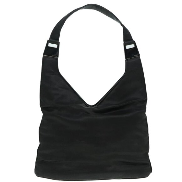 GUCCI Tote Bag Nylon Black Auth ti2101 - Picture 15 of 16